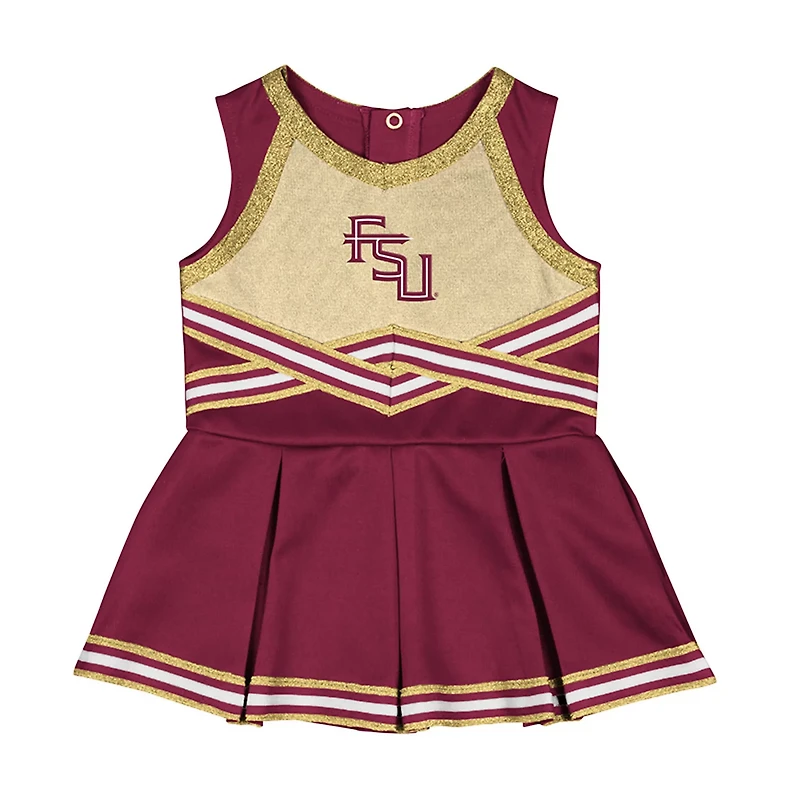Girls Infant Colosseum Florida State Seminoles Lollipop Park Cheer Dress