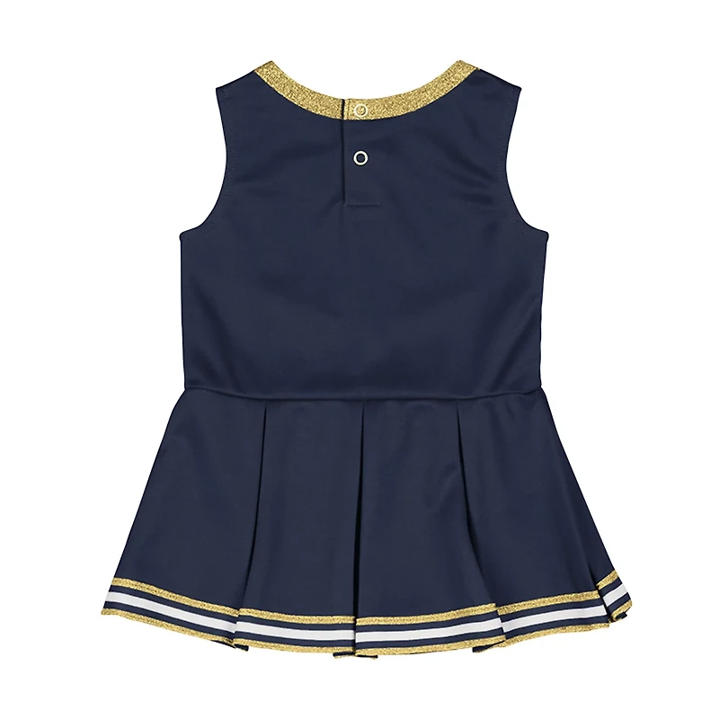 Girls Infant Colosseum Michigan Wolverines Lollipop Park Cheer Dress
