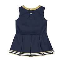 Girls Infant Colosseum Michigan Wolverines Lollipop Park Cheer Dress