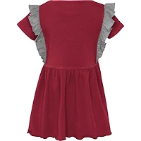 Girls Oklahoma Sooners Too Cute Tri-Blend Dress