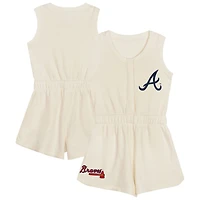 Girls Preschool Atlanta Braves Girl Power Tank Romper