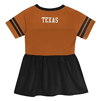 Girls Preschool Outerstuff Texas Black Longhorns Stadium Lights Fashion Jersey Dress