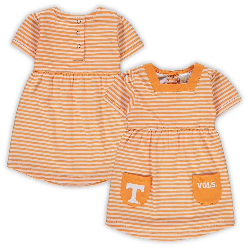 Girl's Tennessee Volunteers Striped Dress with Pockets
