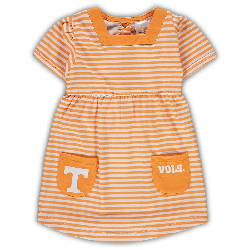 Girl's Tennessee Volunteers Striped Dress with Pockets