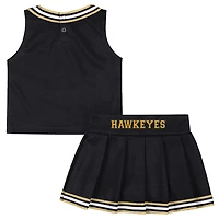 Girls Toddler Colosseum Iowa Hawkeyes Lollipop Park Cheer Two-Piece Set