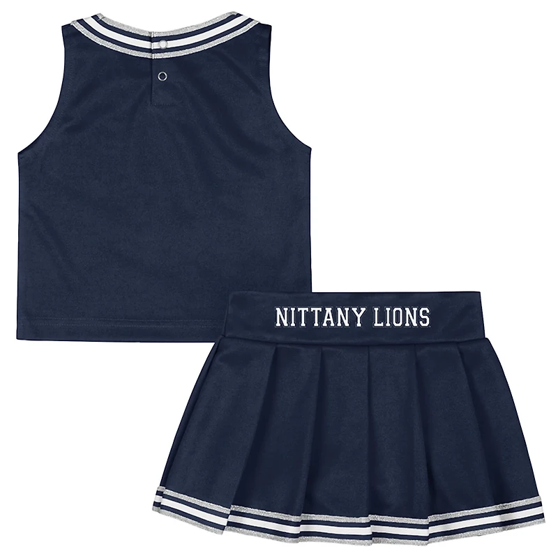 Girls Toddler Colosseum Penn State Nittany Lions Lollipop Park Cheer Two-Piece Set