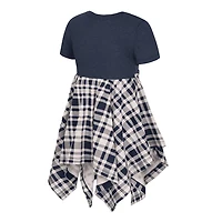 Girls Toddler Colosseum Penn State Nittany Lions Marceline Plaid Dress