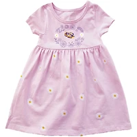 Girls Wes  Willy LSU Tigers Daisy Dress