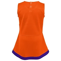 Girls Youth Clemson Tigers Cheer Captain Jumper Dress