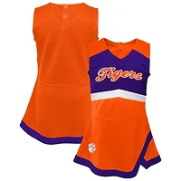 Girls Youth Clemson Tigers Cheer Captain Jumper Dress