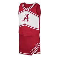 Girls Youth Colosseum Alabama Tide Cheerleader Top  Skirt Set