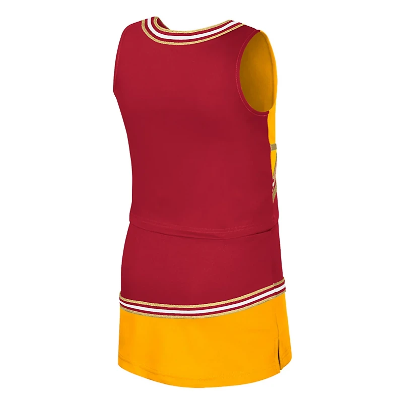Girls Youth Colosseum Iowa State Cyclones Lollipop Park Cheer Two-Piece Set