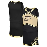 Girls Youth Colosseum Purdue Boilermakers Cheerleader Top  Skirt Set