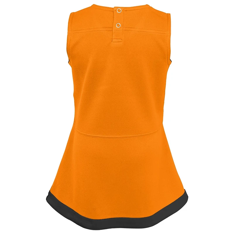 Girls Youth Tennessee Volunteers Cheer Captain Jumper Dress