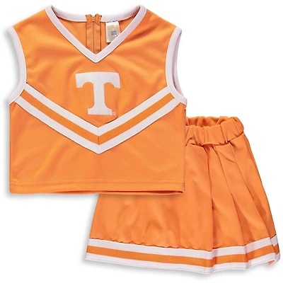 Girls Youth Tennessee Tennessee Volunteers Two-Piece Cheer Set