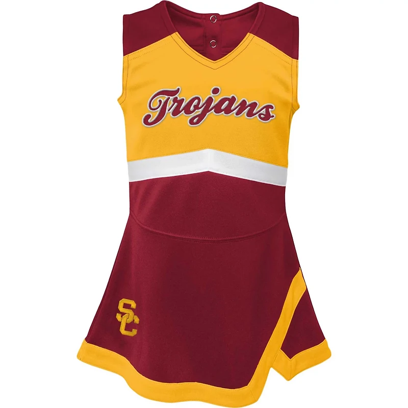 Girls Youth USC Trojans Cheer Captain Jumper Dress