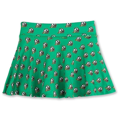 Girls Youth ZooZatz Oregon Ducks All-Over Print Tennis Skort