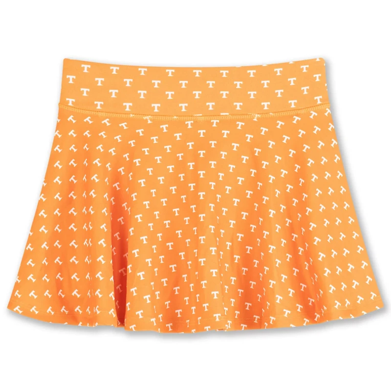 Girls Youth ZooZatz Tennessee Volunteers All-Over Print Tennis Skort