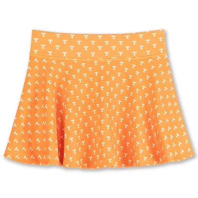 Girls Youth ZooZatz Tennessee Volunteers All-Over Print Tennis Skort