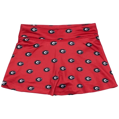 Girls ZooZatz Georgia Bulldogs All-Over Print Tennis Skort