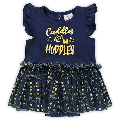 Girls ZooZatz Michigan Wolverines Onesie Dress