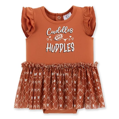 Girls ZooZatz Texas Longhorns Onesie Dress