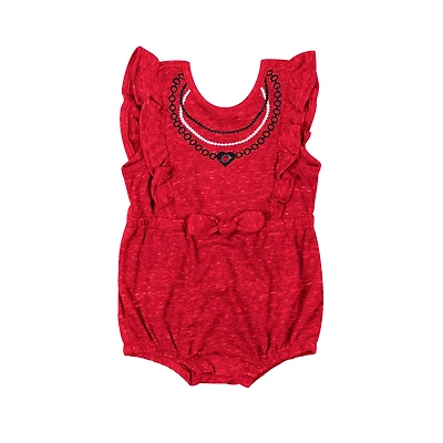 Infant girls gidget ruffle onesie