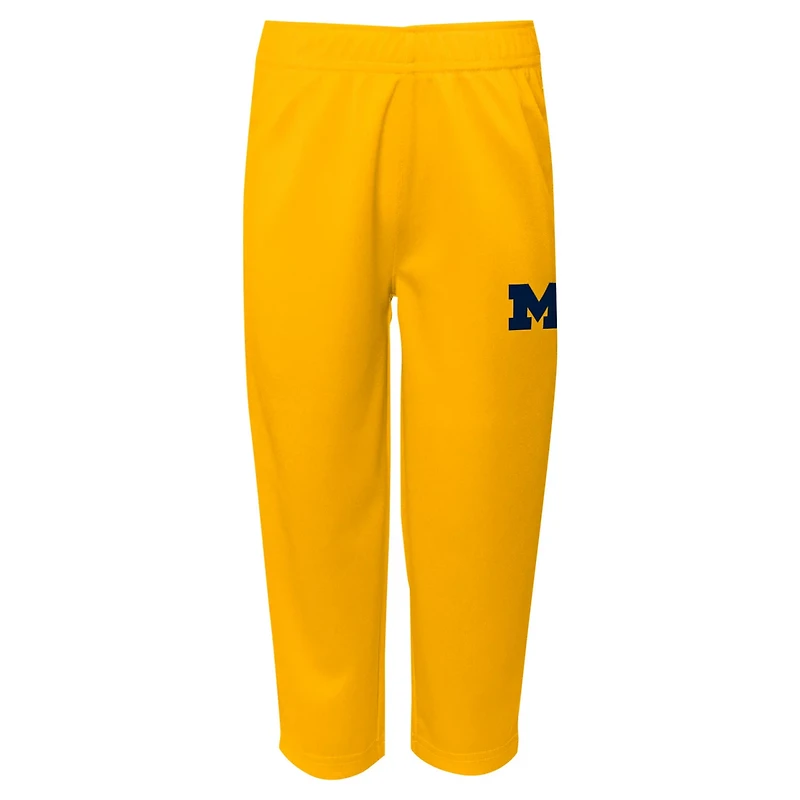 Michigan Wolverines Two-Piece Zone Jersey  Pants Set