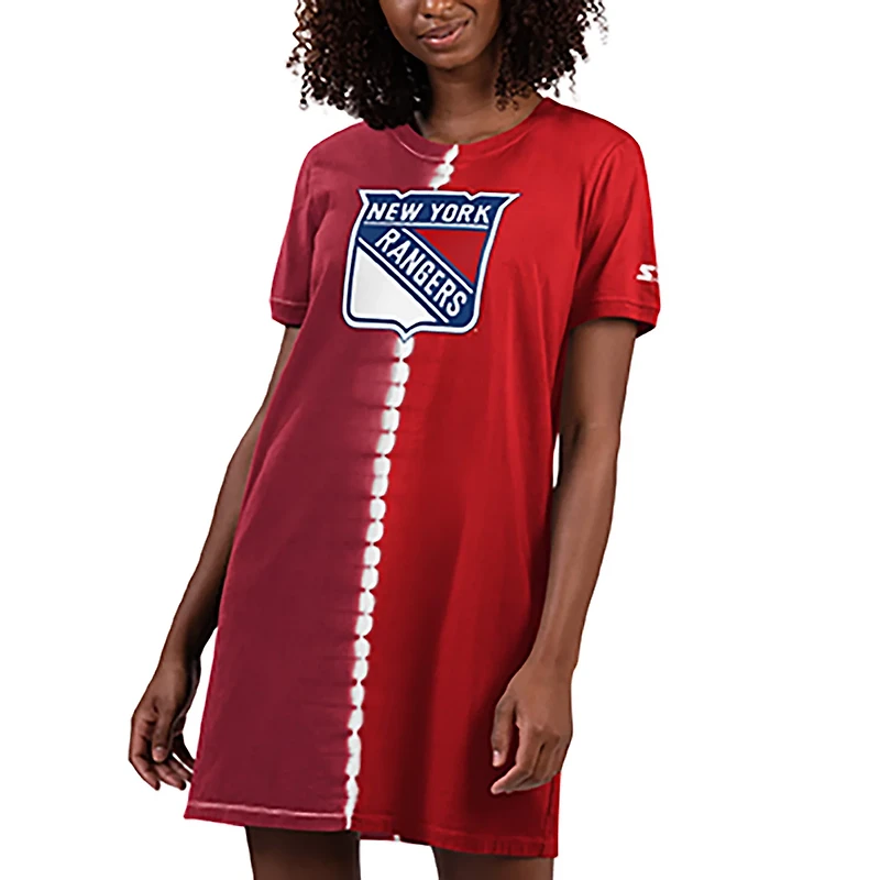 Starter New York Rangers Ace Tie-Dye Sneaker Dress