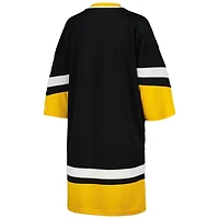 Starter Pittsburgh Penguins Hurry-Up Offense Boxy V-Neck Half-Sleeve Sneaker Dress
