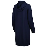 Touch Penn State Nittany Lions Quick Pass Lace-Up V-Neck Hoodie Dress