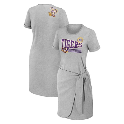 WEAR by Erin Andrews LSU Tigers Knotted T-Shirt Dress
