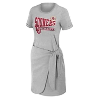WEAR by Erin Andrews Oklahoma Sooners Knotted T-Shirt Dress