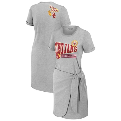 WEAR by Erin Andrews USC Trojans Knotted T-Shirt Dress