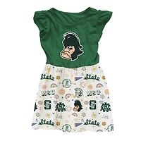 Wes  Willy Michigan State Spartans Vault Princess Dress