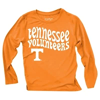 Wes  Willy Tennessee Volunteers Long Sleeve Top and Striped Leggings Set