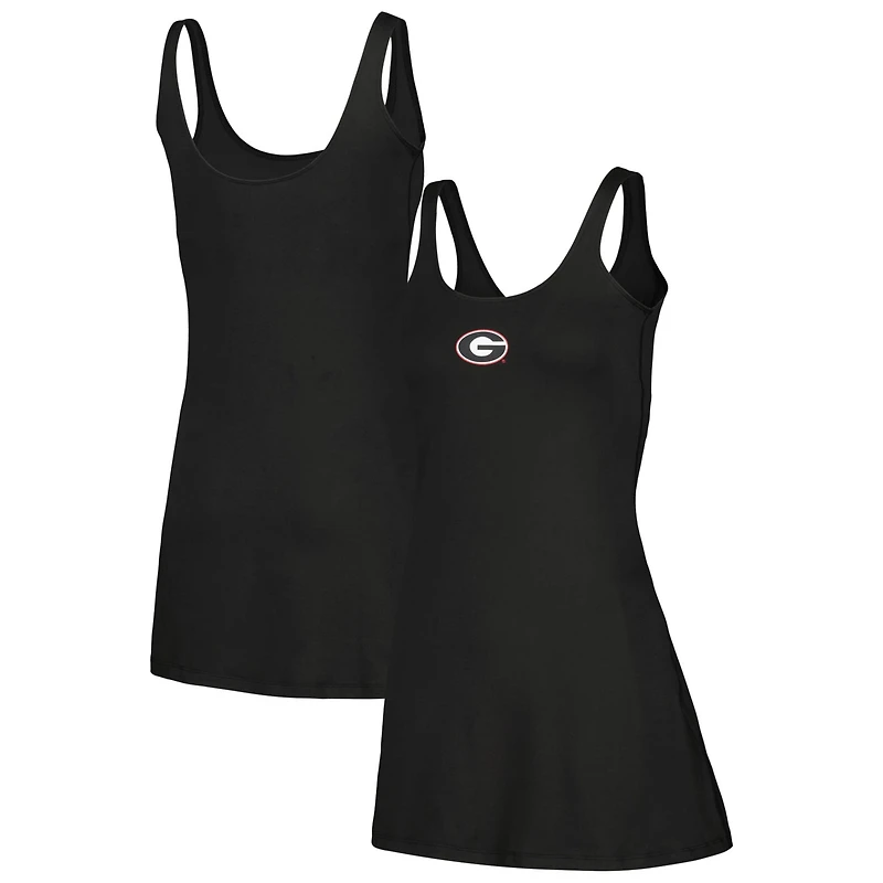 ZooZatz Georgia Bulldogs Logo Scoop Neck Dress