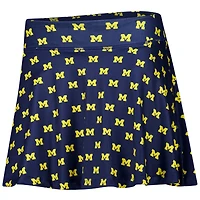 ZooZatz Michigan Wolverines Allover Print Flowy Skort