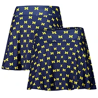 ZooZatz Michigan Wolverines Allover Print Flowy Skort