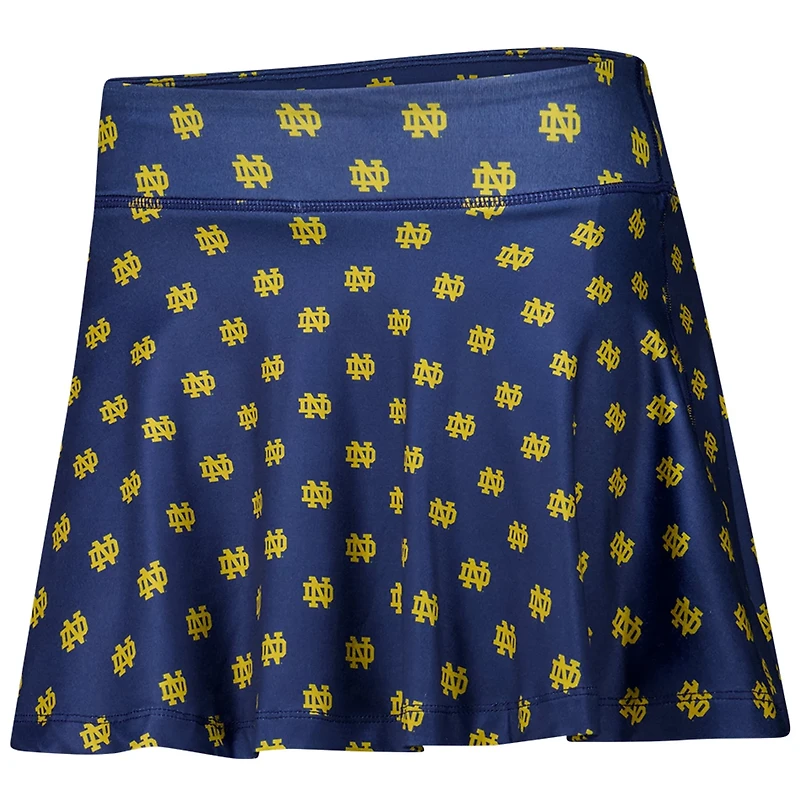 ZooZatz Notre Dame Fighting Irish Allover Print Flowy Skort