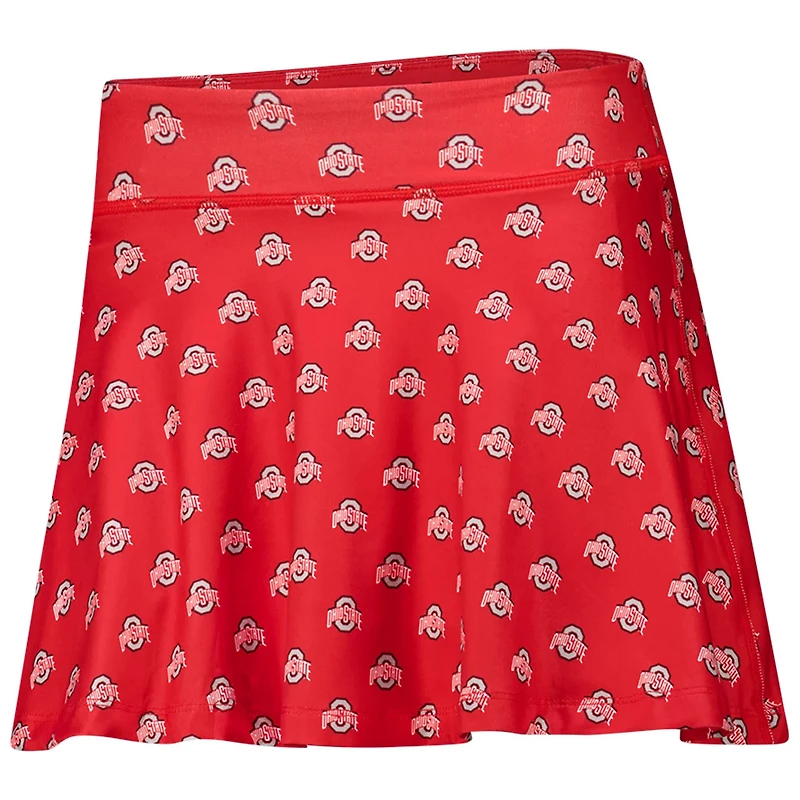 ZooZatz Ohio State Buckeyes Allover Print Flowy Skort