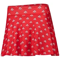 ZooZatz Ohio State Buckeyes Allover Print Flowy Skort