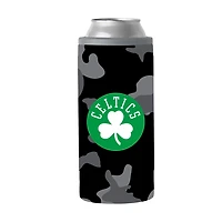 Boston Celtics 12oz Camo Slim Can Cooler