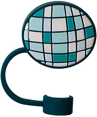 CharCharms All Over Sketch 1 Straw Toppers 4-Pack