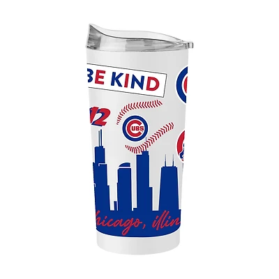 Chicago Cubs 20 oz Native Powder Coat Tumbler