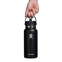 Hydro Flask 32 oz Wide Mouth Water Bottle with Flex Straw Cap