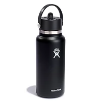 Hydro Flask 32 oz Wide Mouth Water Bottle with Flex Straw Cap