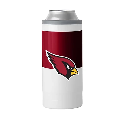 Logo Brands Arizona Cardinals Colorblock 12 oz Slim Can Coolie
