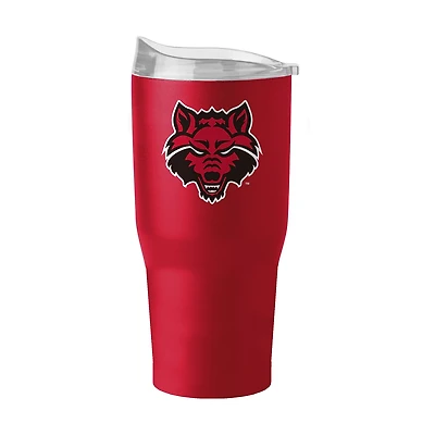 Logo Brands Arkansas State University 30 oz Flipside Powder Coat Tumbler