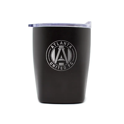 Logo Brands Atlanta United FC 10 oz Etch Powder Coat Rocks Tumbler